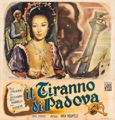 Il tiranno di Padova Poster with Hanger