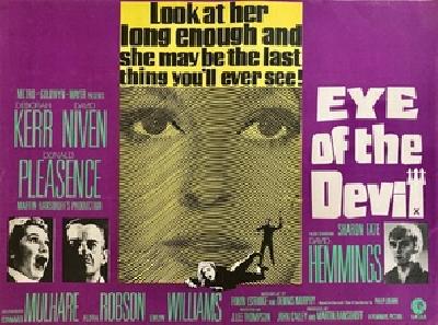 Eye of the Devil Metal Framed Poster