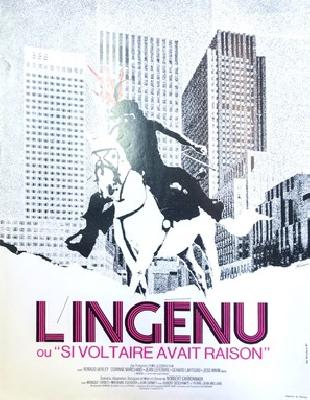 L'ingénu Poster with Hanger