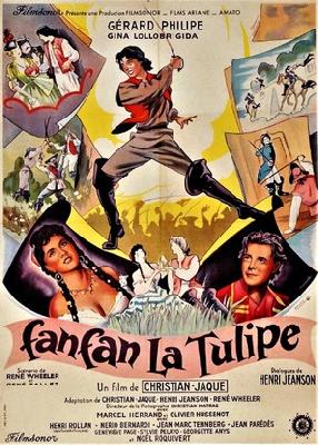 Fanfan la Tulipe Canvas Poster