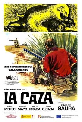 La caza Poster with Hanger