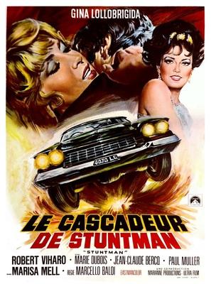 Stuntman Canvas Poster