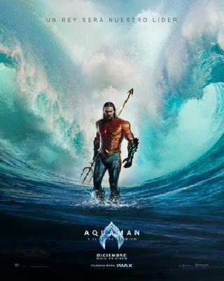 Aquaman and the Lost Kingdom Wooden Framed Poster