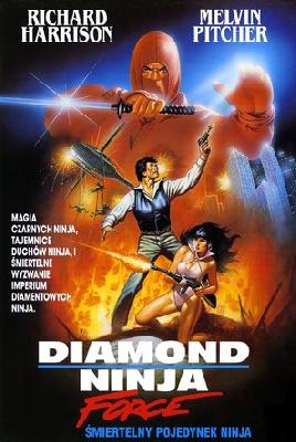 Diamond Ninja Force Metal Framed Poster