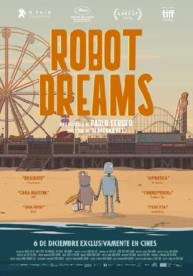 Robot Dreams Wooden Framed Poster