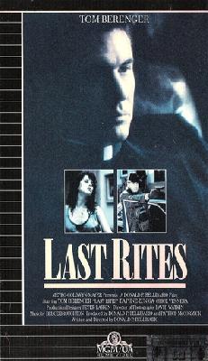 Last Rites Poster with Hanger