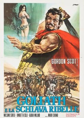 Goliath e la schiava ribelle Metal Framed Poster