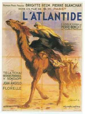 L'Atlantide Wooden Framed Poster
