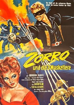 Zorro e i tre moschiettieri Stickers 2258283