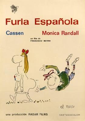 Furia española Metal Framed Poster
