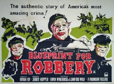 Blueprint for Robbery Metal Framed Poster