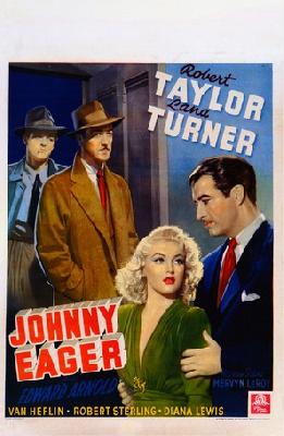 Johnny Eager Wooden Framed Poster