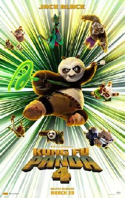 Kung Fu Panda 4 Poster with Hanger