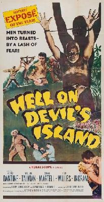 Hell on Devil's Island Wood Print