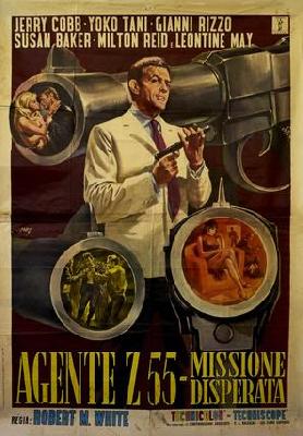 Agente Z 55 missione disperata Metal Framed Poster