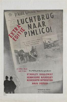 Passport to Pimlico Canvas Poster