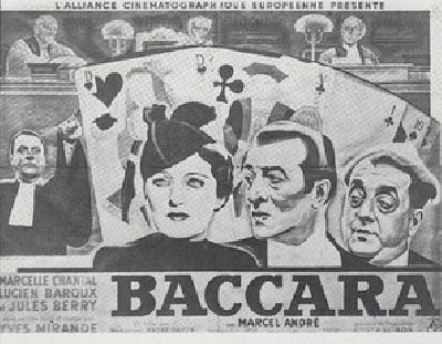 Baccara Metal Framed Poster