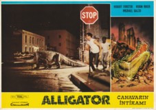 Alligator tote bag #
