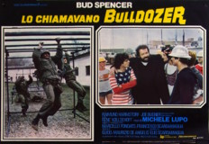 Lo Chiamavano Bulldozer Poster with Hanger