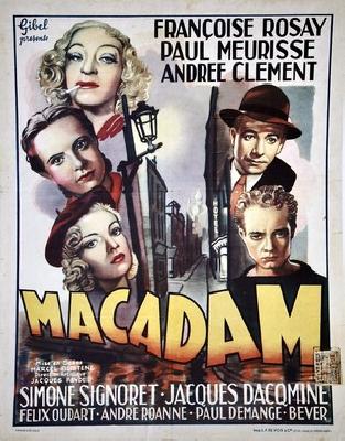 Macadam Metal Framed Poster