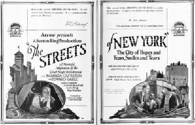 The Streets of New York Canvas Poster