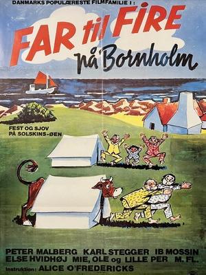 Far til fire på Bornholm mouse pad