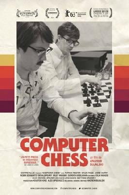 Computer Chess Wooden Framed Poster