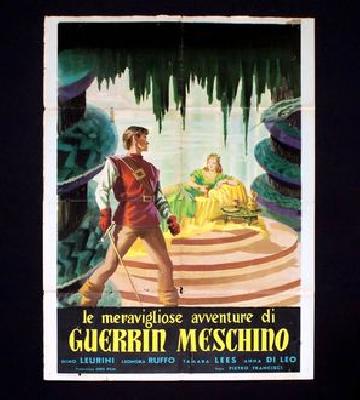 Le meravigliose avventure di Guerrin Meschino Metal Framed Poster
