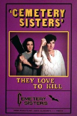 Cemetery Sisters Poster with Hanger