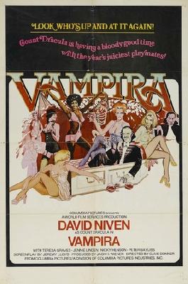 Vampira Canvas Poster