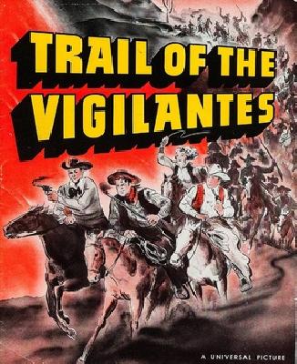Trail of the Vigilantes Wooden Framed Poster