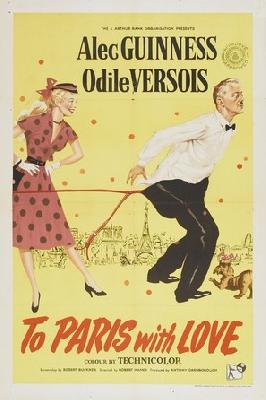 To Paris with Love Canvas Poster
