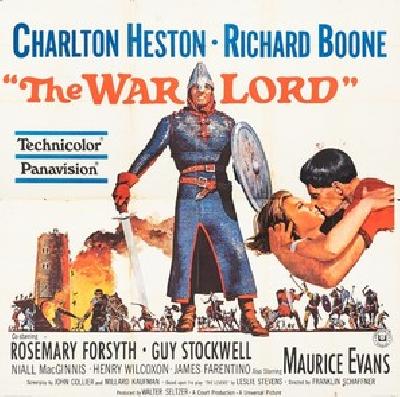 The War Lord Poster with Hanger