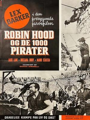 Robin Hood e i pirati Canvas Poster