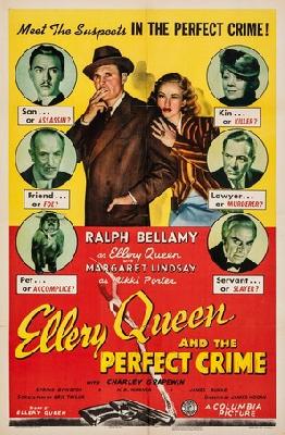 Ellery Queen and the Perfect Crime Poster with Hanger