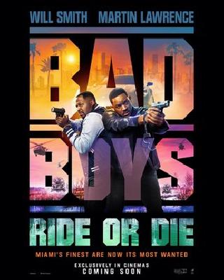 Bad Boys: Ride or Die calendar