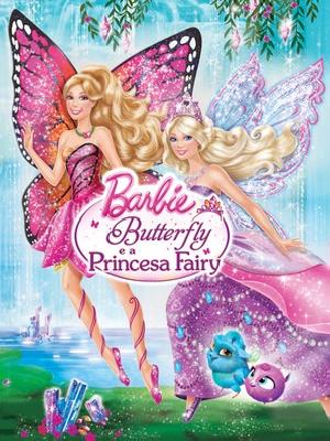 Barbie Mariposa and the Fairy Princess Wood Print