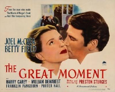 The Great Moment Poster with Hanger