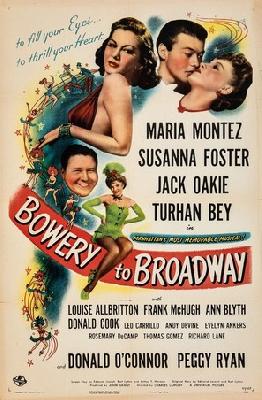 Bowery to Broadway pillow