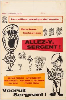 Carry on Sergeant Canvas Poster