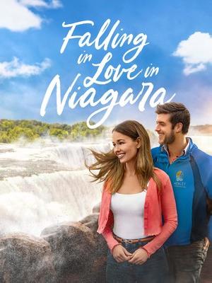 Falling in Love in Niagara Metal Framed Poster