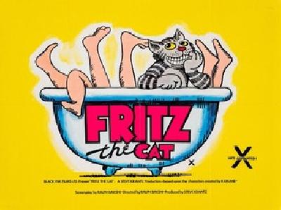 Fritz the Cat Wooden Framed Poster