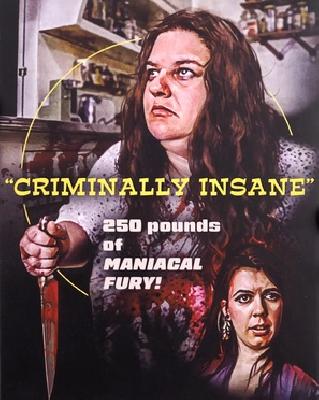 Criminally Insane Poster with Hanger