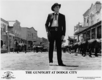 The Gunfight at Dodge City Wood Print