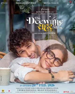 Do Deewane Seher Mein (2026) posters
