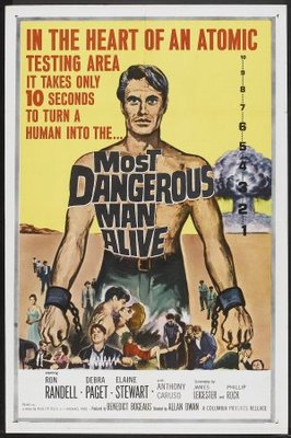 Most Dangerous Man Alive Wooden Framed Poster