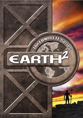 Earth 2 Wooden Framed Poster