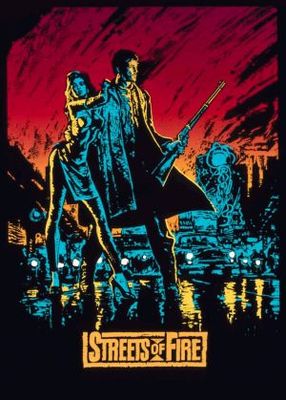 Streets of Fire Metal Framed Poster