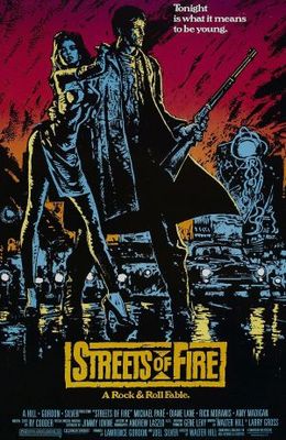 Streets of Fire Poster with Hanger