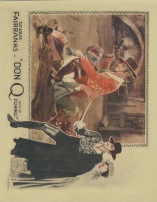 Don Q Son of Zorro Poster with Hanger